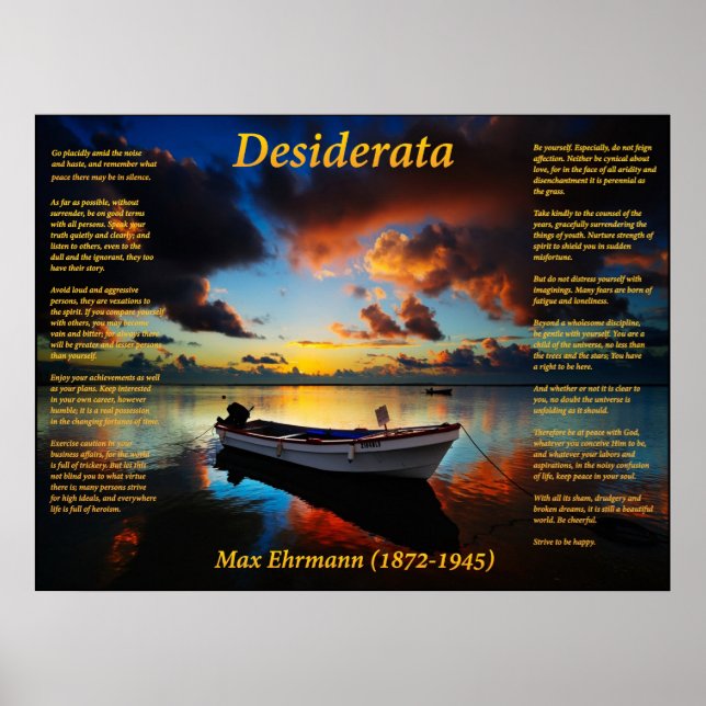 Poster Tropical Storm beautiful shot of the ocean (Frente)