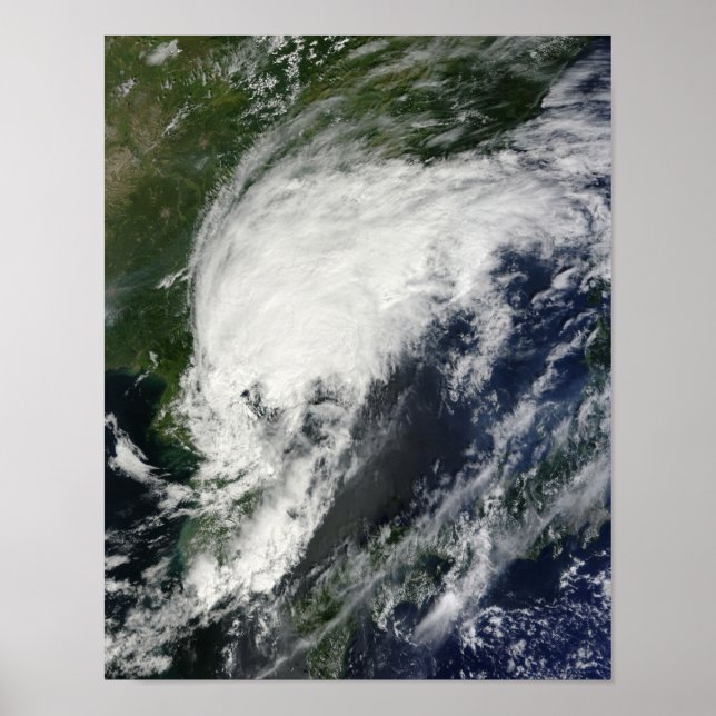 Pôster Tropical Storm Kompasu (Frente)