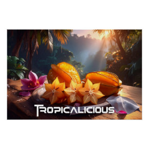 PÔSTER TROPICAL - TROPICALICIOSO