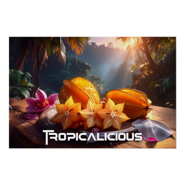 PÔSTER TROPICAL - TROPICALICIOSO (Frente)