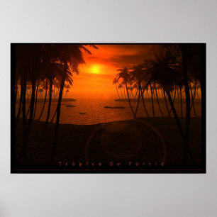 Poster Trópico De Torrid