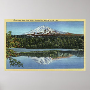 Pôster Trout Lake, Washington