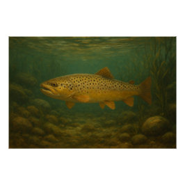 Pôster Trout Poster