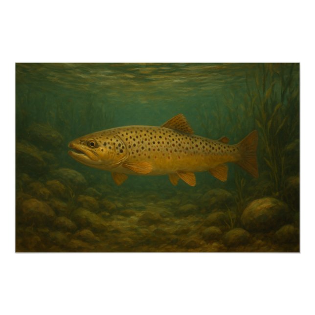 Pôster Trout Poster (Frente)