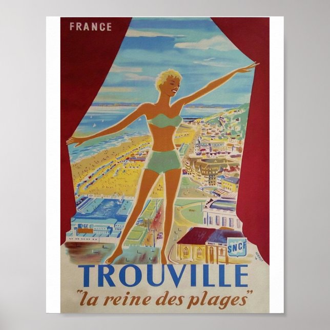 POSTER TROUVILLE (Frente)
