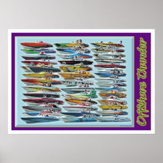 Poster Trovão Offshore