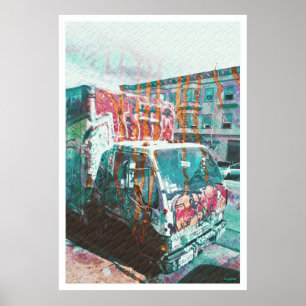 Poster Truck-A-Licious Bang (Amor Ao grafite)