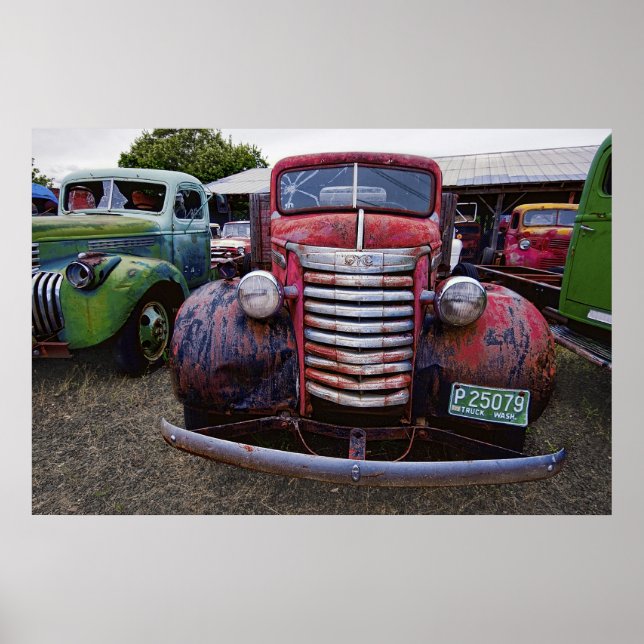 Poster TRUCK da GMC ERA 40 (Frente)