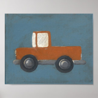 Pôster Truckin' Nursery Art