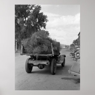 Pôster Truckload of Tumbleweed, 1939