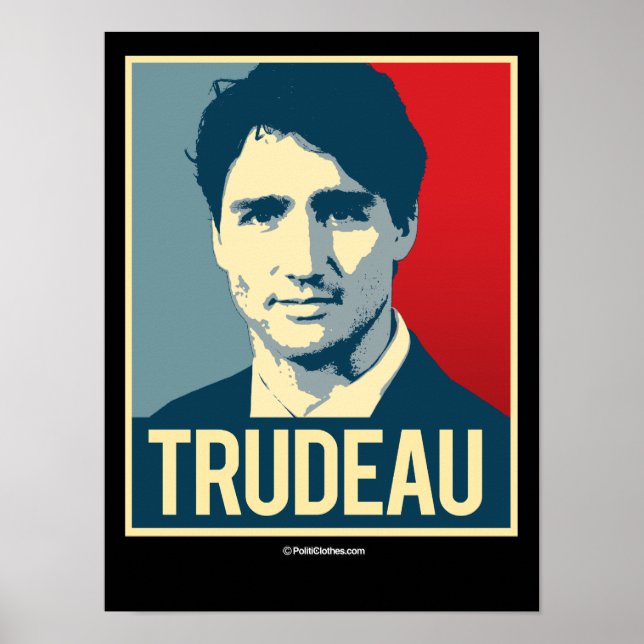 Pôster Trudeau (Frente)