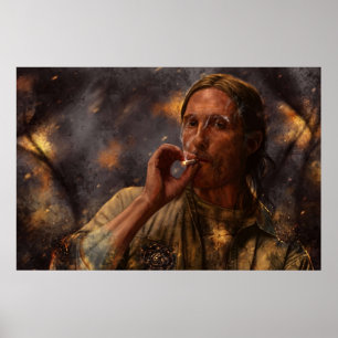 Poster True Detective Rust Cohle 2014