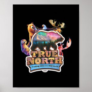 Poster True North Vbs 2025 Confiar em Jesus Deserto Chri