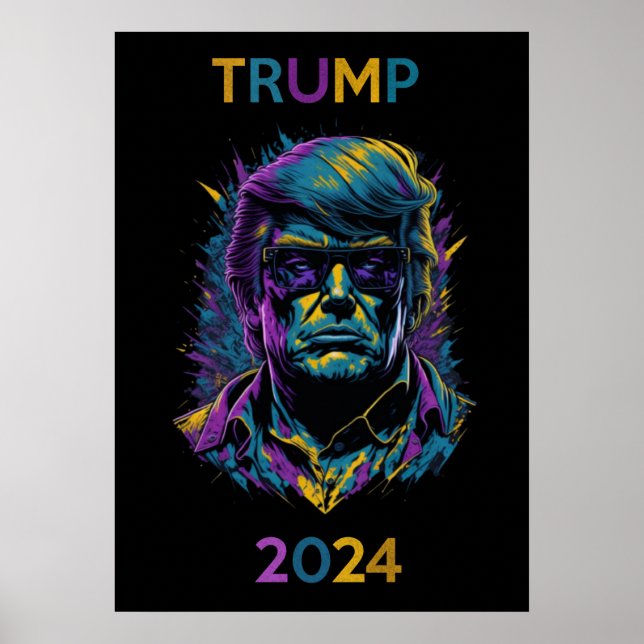 Poster Trump 2024 (Frente)