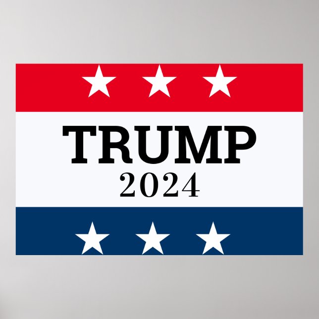 Poster Trump 2024 (Frente)
