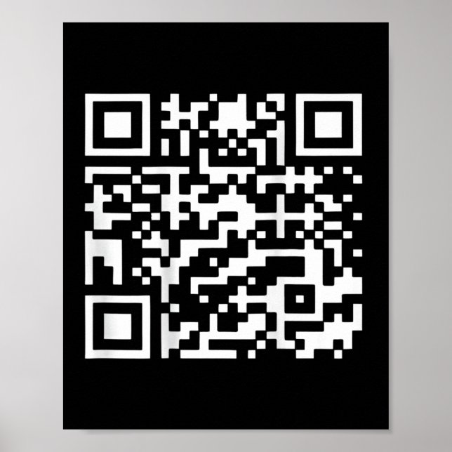 Poster Trump 2024 Qr 4547 Tee Trump Dancing Code (Frente)