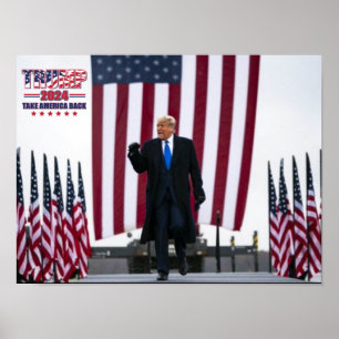 Poster Trump 2024 Recuperar a América