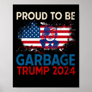 Poster Trump 2025 Eleição Orgulhoso De Ser Voto Garbyge T