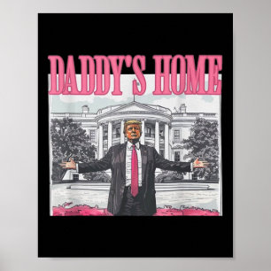 Poster Trump 2025 Leve a América de Volta para Casa do Pa