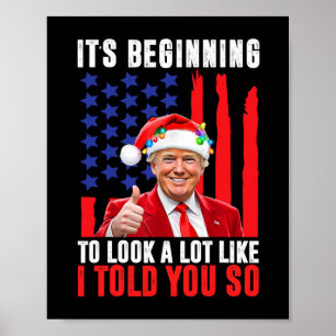 Poster Trump 45 47 Está começando a parecer-se muito com