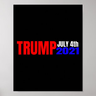 Poster Trump 4 de julho