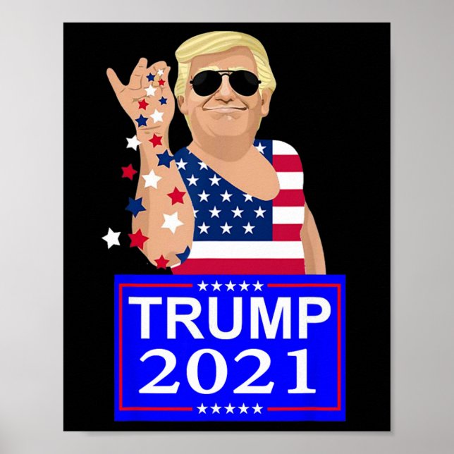 Poster Trump 4 Ever Election  (Frente)