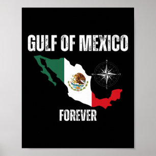 Poster Trump America Golfo do México Presidente Trump Gol