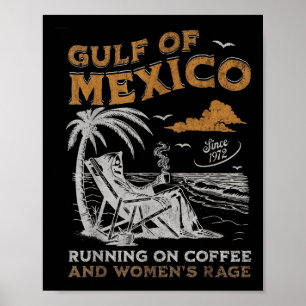 Poster Trump Américas Golfo Presidente do México Trump