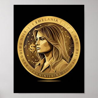 Poster Trump And Melania Currency Launches Meme Coin Trum