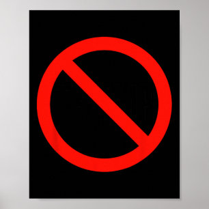 Poster Trump - Anti Trump