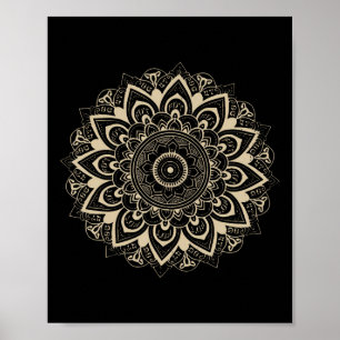 Poster Trump Clique em Mandala Estilo 86 47 Sutil Resist 