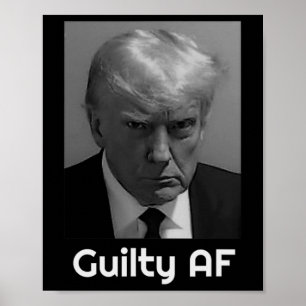 Poster Trump Culpado Af