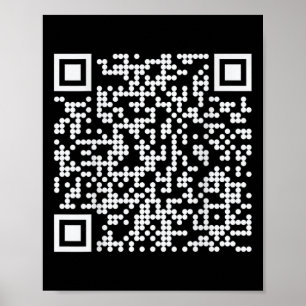 Poster Trump Dance Qr Engraçado Presidente Dance Code (Có