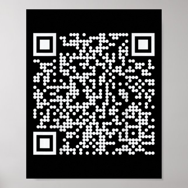 Poster Trump Dance Qr Engraçado Presidente Dance Code (Có (Frente)