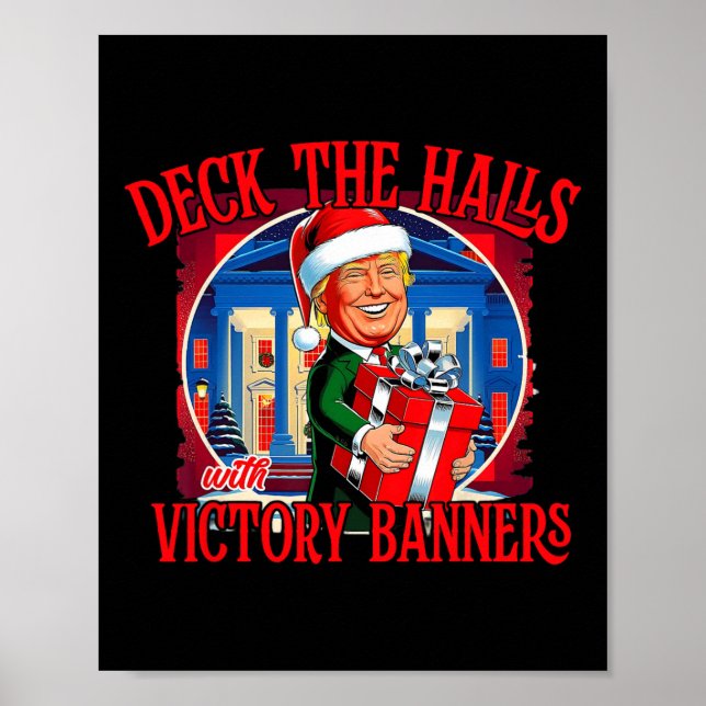 Poster Trump Decora os Corredores com Vencedores Bynners (Frente)