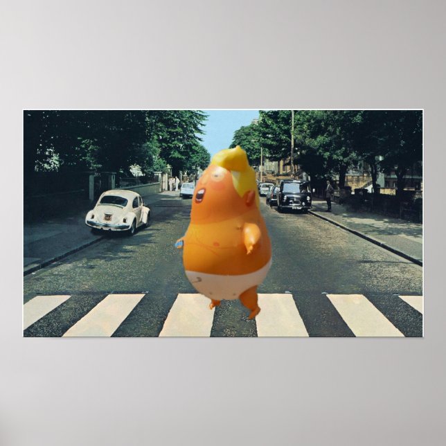 Poster Trump em Londres (Frente)