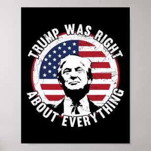 Poster Trump Estava Certo Sobre Tudo 1