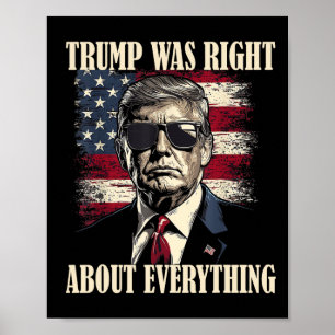Poster Trump Estava Certo Sobre Tudo 6