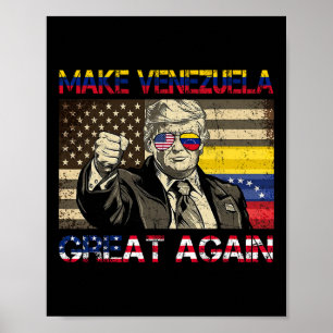 Poster Trump Faça a Venezuela Grande Novamente _6