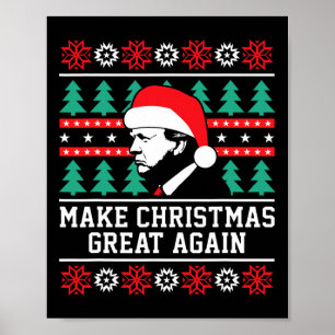 Poster Trump Faça O Natal Grande Novamente