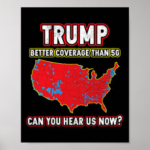 Poster Trump ganhou melhor cobertura você pode ouvir