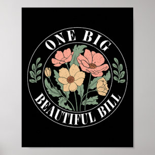 Poster Trump Grande Conta Uma Grande Conta Bonita Diverti