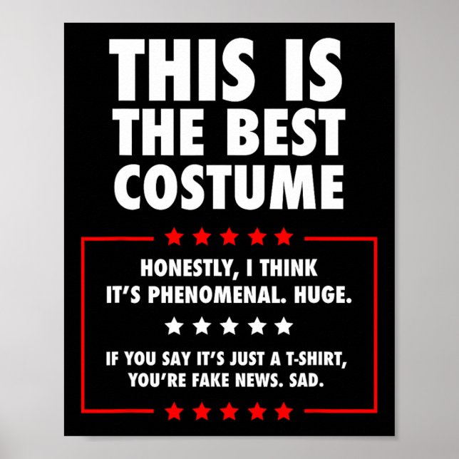 Poster Trump Halloween Costume (Frente)