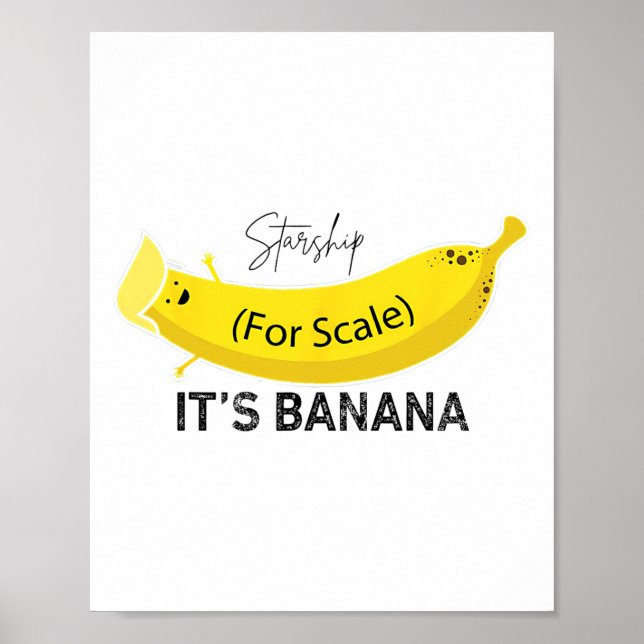 Poster Trump It's Nana (for Scale) Starship Funny Trump P (Frente)