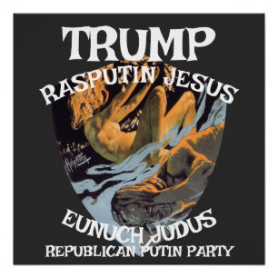 Pôster Trump Kaiser Bill Ditador Alemão Fascista Czar