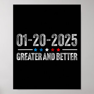 Poster Trump Maior E Melhor Objetivo De Ano Novo Jan 20 2