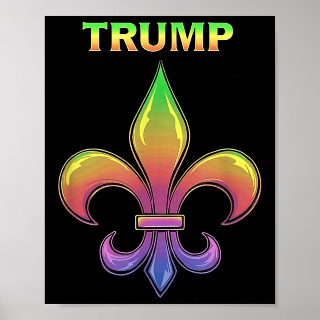 Poster Trump Mardis Gras _1 (Frente)