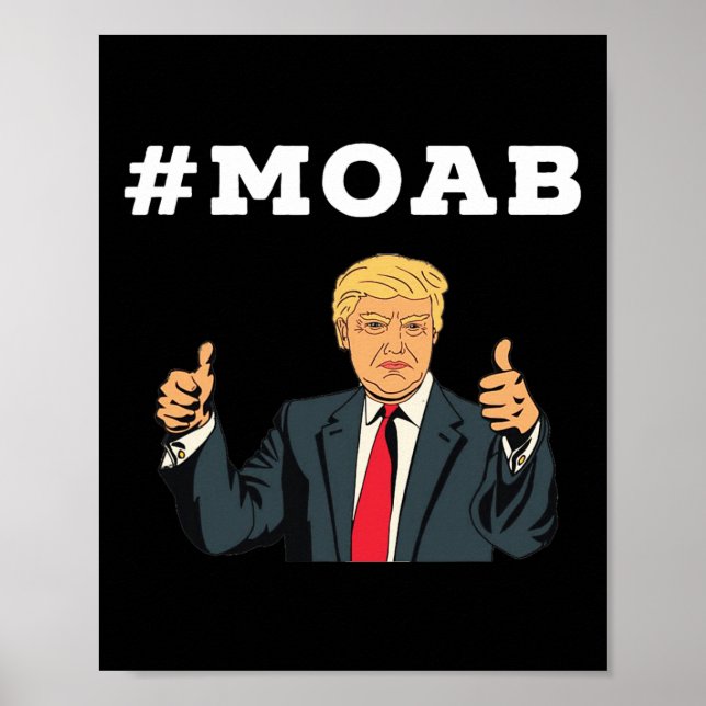 Poster Trump Moab Election  (Frente)