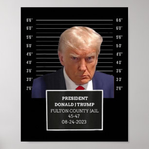 Poster Trump Mug Atirou No Presidente Donald J Trump Mugs