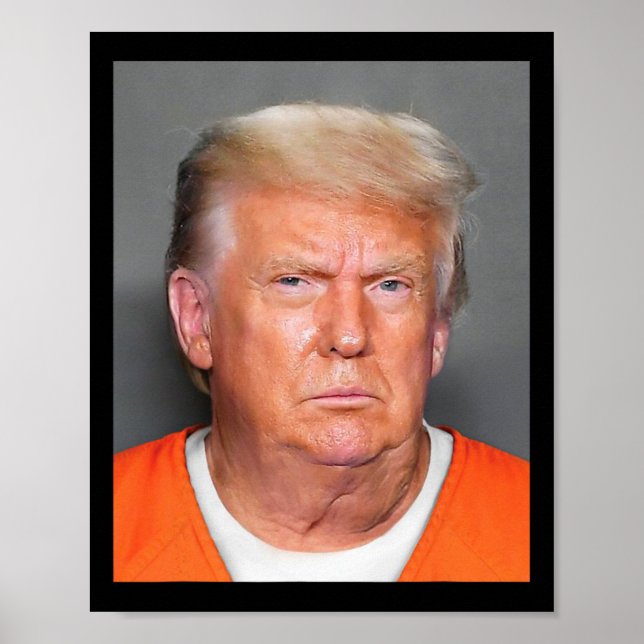 Poster Trump Mug Shot 1 (Frente)